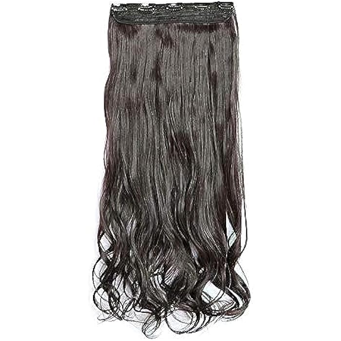 DILLARDS Curly Wig Clips Five Hair Extensions - Image 3